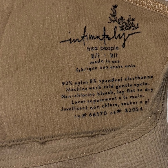 Free People Tan Bra - Picture 3 of 3